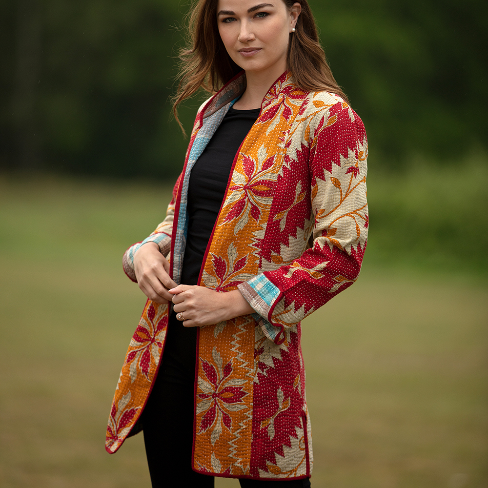 Small hotsell red jacket